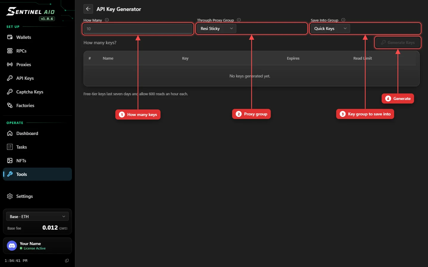 The API Key Generator