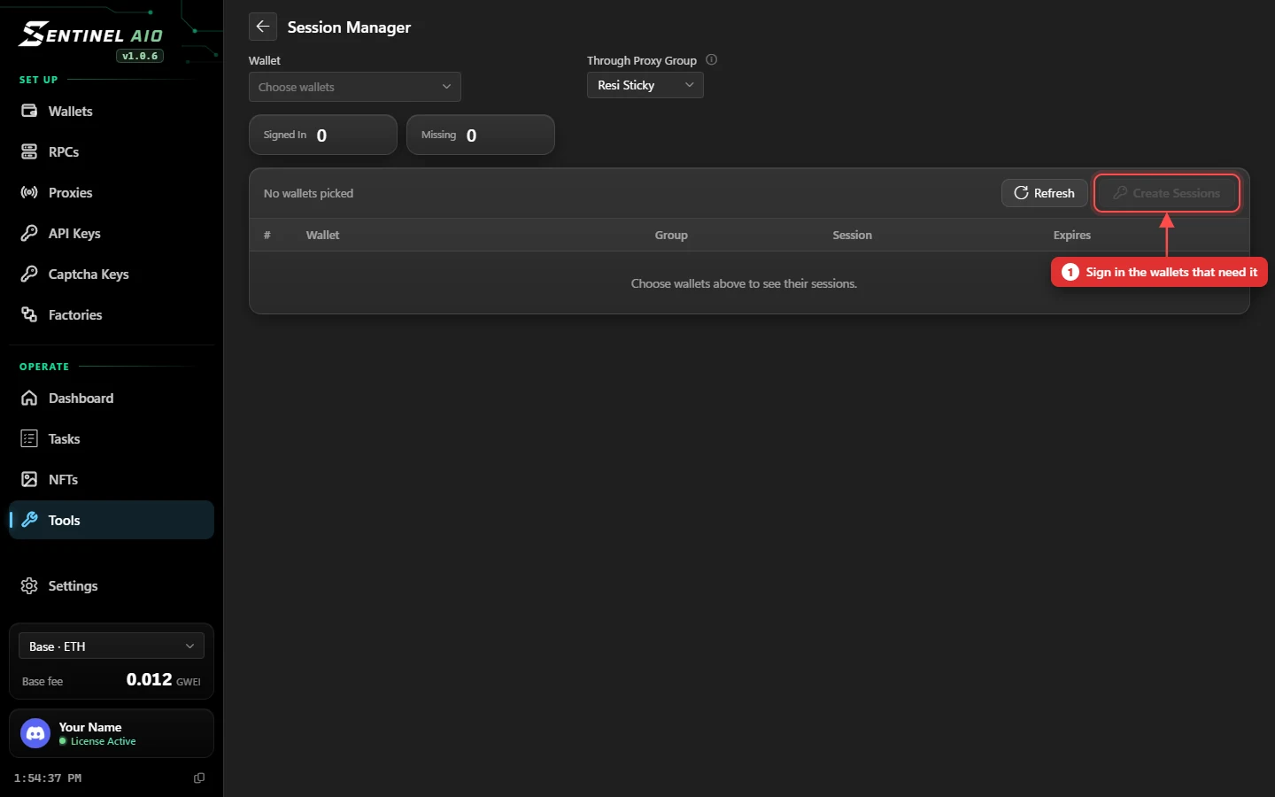 The Session Manager